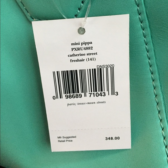 Kate Spade NWT "Mini Pippa" Mint Colored Bag - Picture 4 of 4